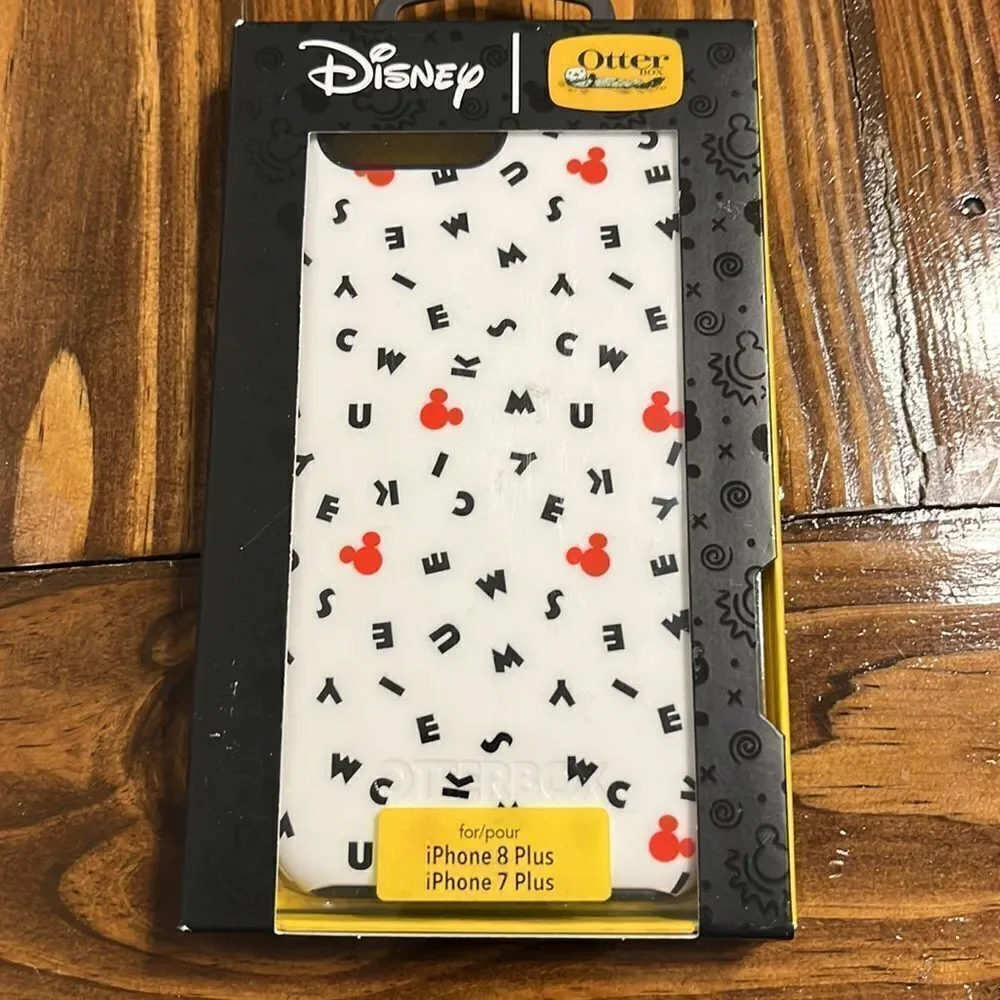 NWT 2 Disney Mickey Mouse Otterbox Symmetry I Phone 8 plus/7 plus case